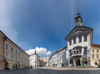 Ljubljana Town Square © Bruno Coelho