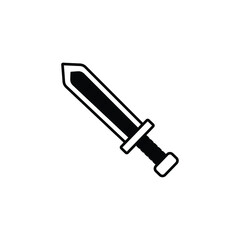 Sword icon vector