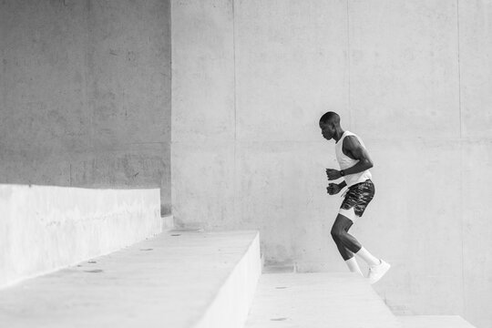 minimal black and white sport series