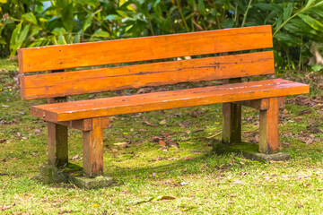 bench in the park