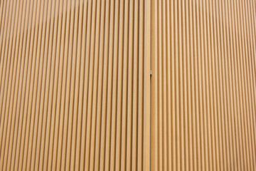 木で造った目隠しの背景素材