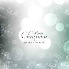 Abstract Merry Christmas greeting background