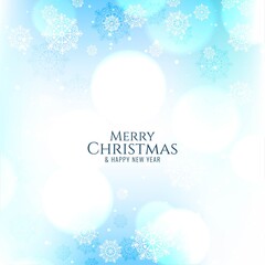 Merry Christmas decorative festive background