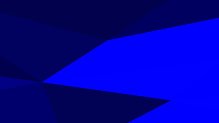 Blue abstract background. Geometric vector illustration. Colorful 3D wallpaper.