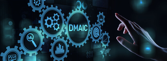 DMAIC Define Measure Analyze Improve Control Industrial business process optimisation six sigma lean manufacturing