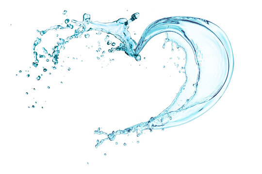 Water splash of love