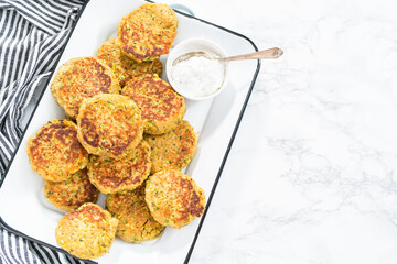 Zucchini cakes