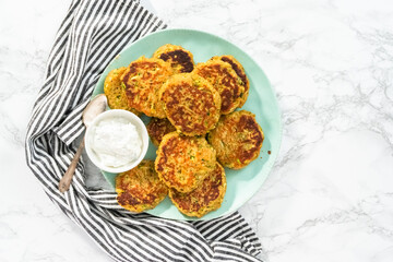 Zucchini cakes