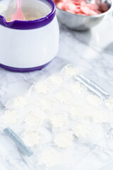 Chocolate snowflakes