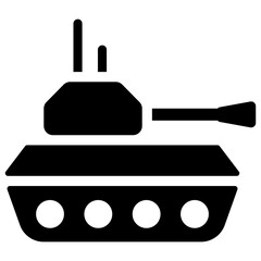 Obraz premium An army tank used by military persons 