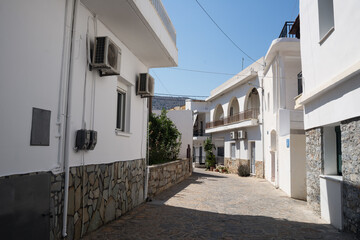 Fototapeta na wymiar Street in the old town. Greece