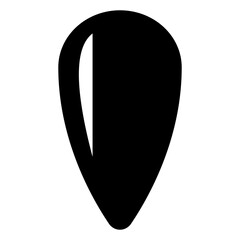 
A dried fruit for healthy food, almond 
