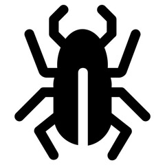 
Icon of a insect having antena and long legs depicting clover stem
