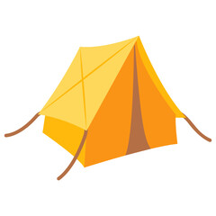 
A tent for adventure and travel, camp 
