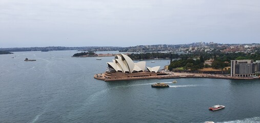 Obraz premium view at the Sydney opera