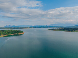 View of the lake