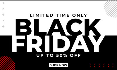 Black friday sale banners template design