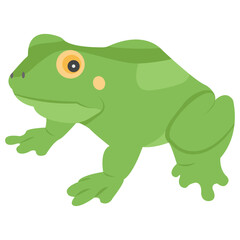 
An amphibian mostly lives underwater named as frog 
