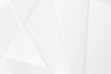 Fototapeta premium Abstract white and grey on light silver background modern design. Vector illustration EPS 10.