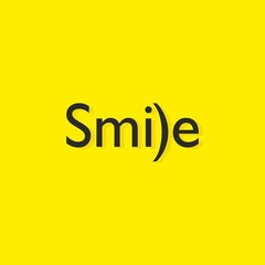 Smile Typography - Smile Concpet - Banner