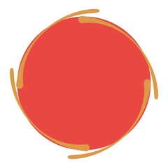 太陽　デフォルメ