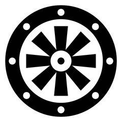 Obraz premium Ventilating fan used as commercial as well for domestic ventilation purpose 