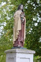 posąg, rzeźba, pomnik, kamienie, park, sztuka, antyczny, religia, anioł, historia, architektura, cmentarz, podróż, europa, baba, bogowie, stary, azja, symbol, zieleń © Szymon