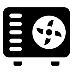 
Exhaust fan to ventilate the air 
