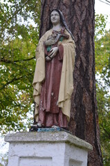 posąg, rzeźba, pomnik, kamienie, park, sztuka, antyczny, religia, anioł, historia, architektura, cmentarz, podróż, europa, baba, bogowie, stary, azja, symbol, zieleń © Szymon