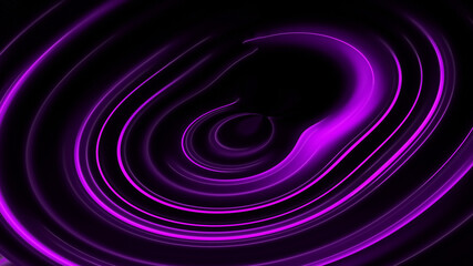 Glowing blurred light stripes in motion over on abstract background. Purple rays. Led Light. Future tech. Shine dynamic scene. Neon flare. Magic moving fast lines. Glowing wallpaper.