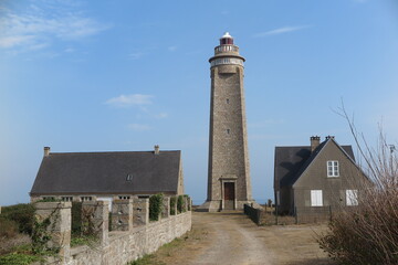 Leuchtturm am Cap Levi, Cotentin Normandie