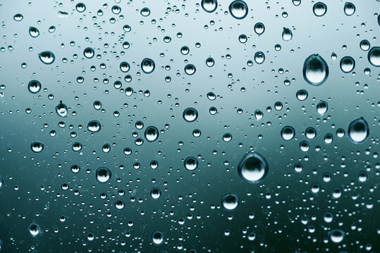 abstract background with water drops with copy space