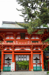 Fototapeta premium 京都 今宮神社の楼門