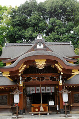 Naklejka premium 京都 今宮神社の本社