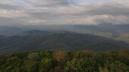 landscape with clouds