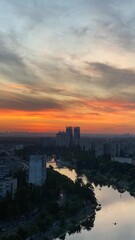 Kiev sunset