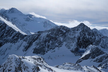 Fototapeta premium berg schnee