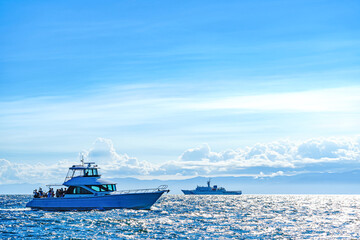 【神奈川県 江ノ島】湘南の海風景