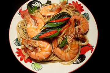 Stir fried spaghetti 5