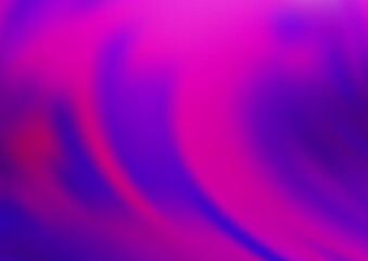 Light Purple vector bokeh pattern.