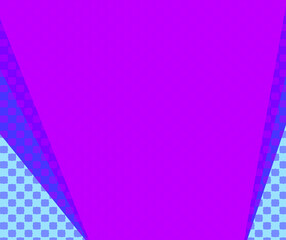 紺色と水色の水玉と紫の無地のコピースペースの背景
