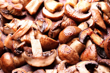 Champignons de Paris cuisinés