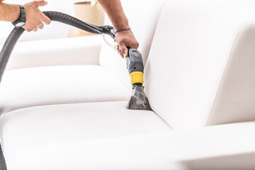 Professional sofa and couch cleaning service