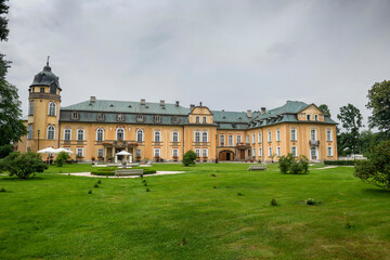 Pałac w Żelaźnie, Dolny Śląsk, Polska - obrazy, fototapety, plakaty