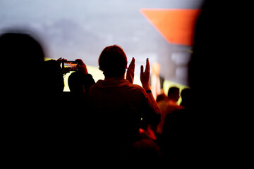 Applause at a Business Conference Meeting