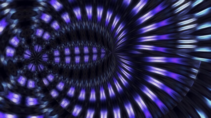 Abstract fractal background with a futuristic pattern.