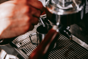 coffee machine barista