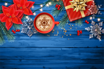 Christmas and New Year Background