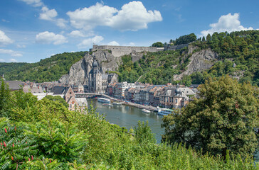 Dinant an der Maas,Wallonien,Belgien