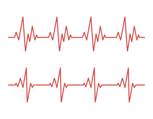 Heartbeat line.